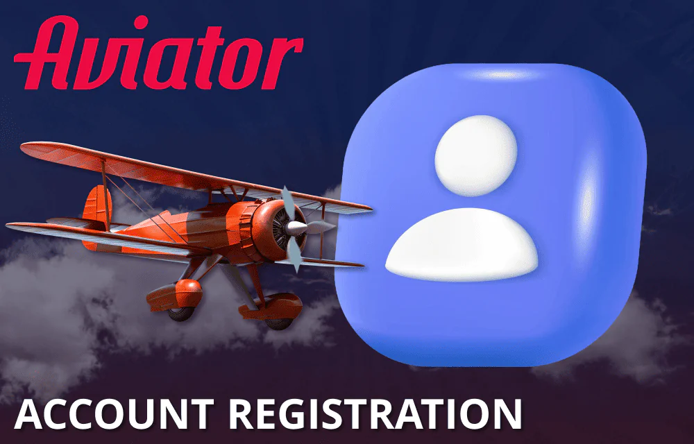 Registering a new account at Aviator